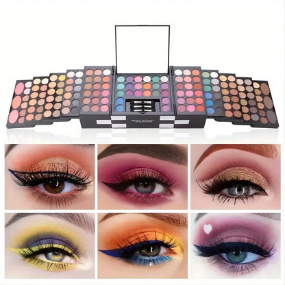 142-Color Mega Artistry Palette for Full-Face Creativity