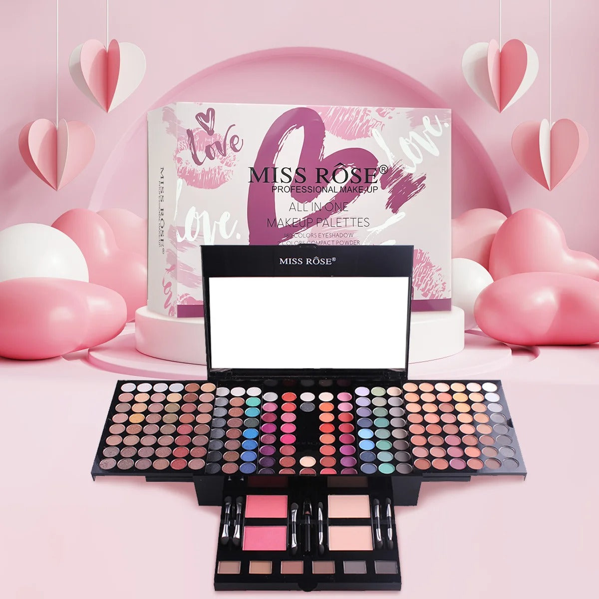 142-Color Mega Artistry Palette for Full-Face Creativity